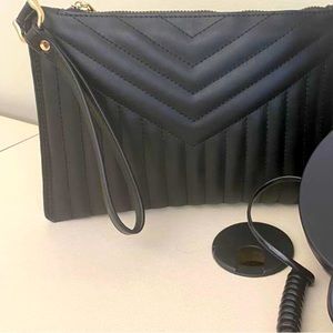 Large Black Wristlet Purse (Brand New)